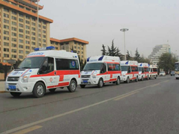 医院转院救护车，120出院接送车